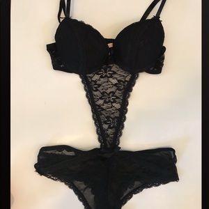 One piece lace sleepwear & intimates